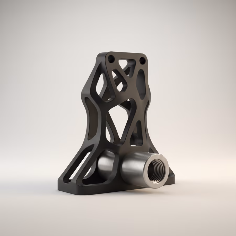 Staffa tecnica in PETG-CF stampata in 3D